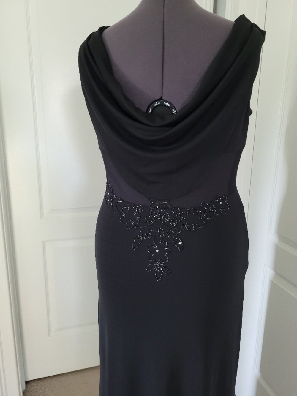Black long dress size 12